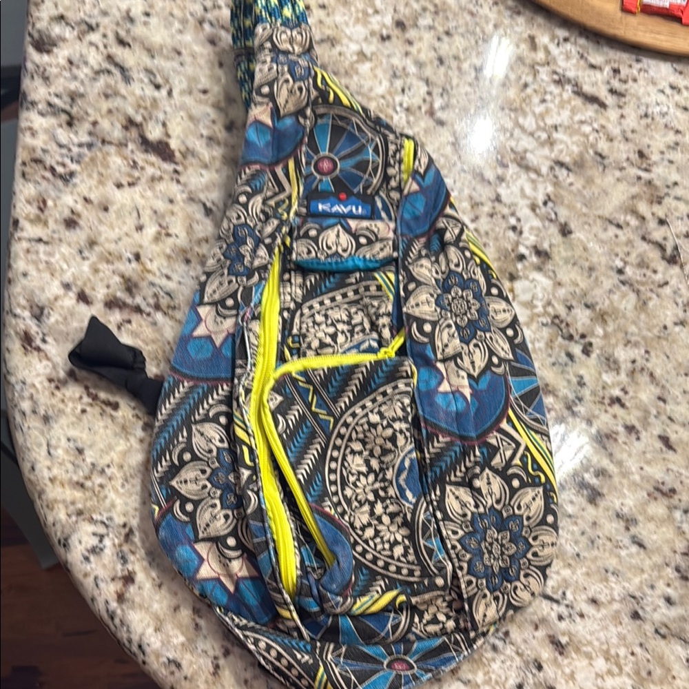 KAVU Rope Sling Bag — blue
